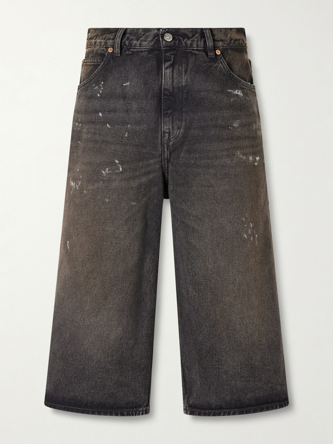 Our Legacy - Capri Cut Straight-Leg Jeans - Black Our Legacy