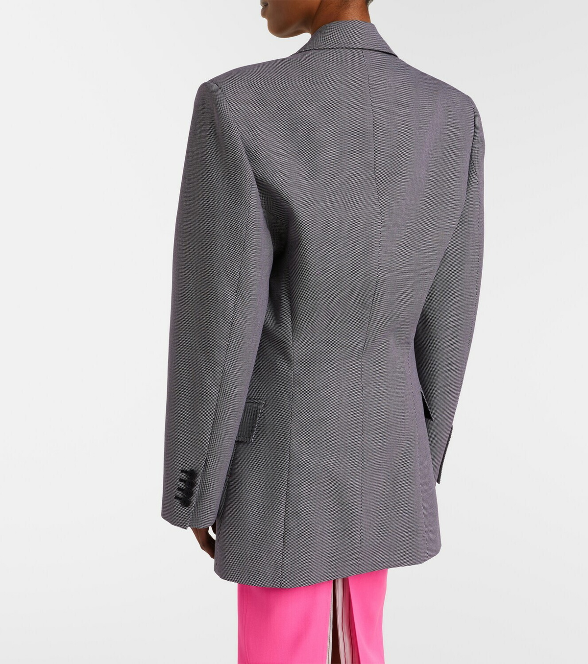 The Attico Wool and cotton blazer