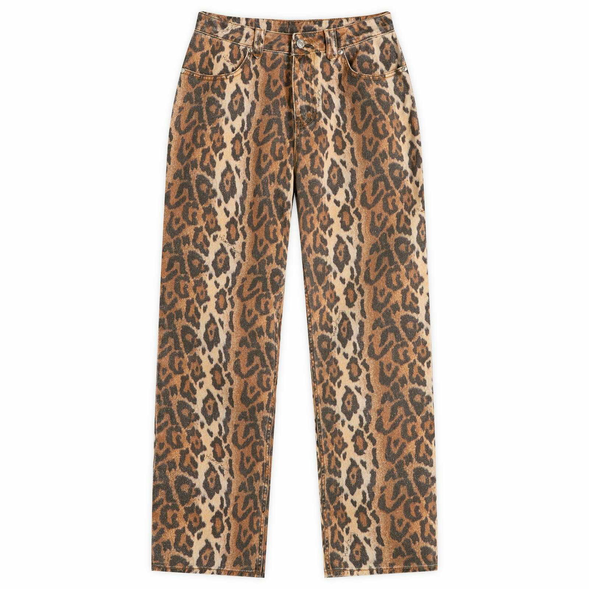 House Of Sunny Women's Leopard Jessie Jeans in Multi