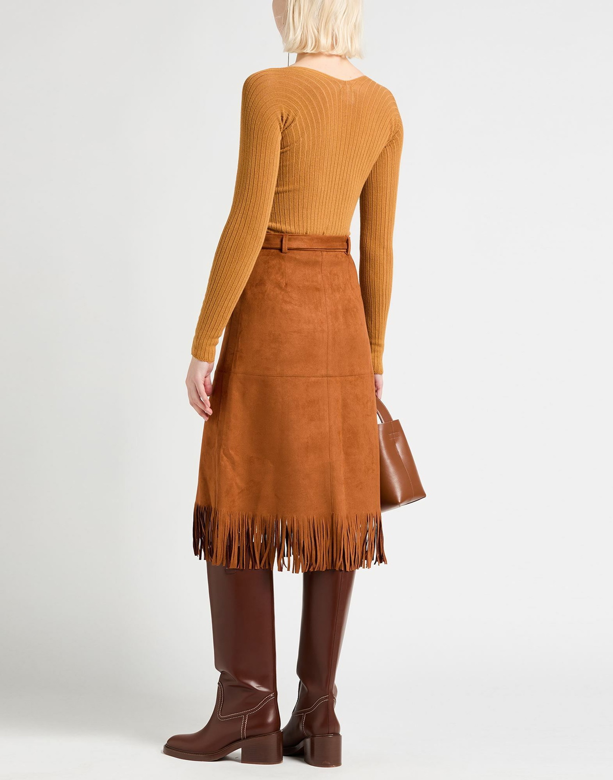 Baserange Womens Sweater Mustard
