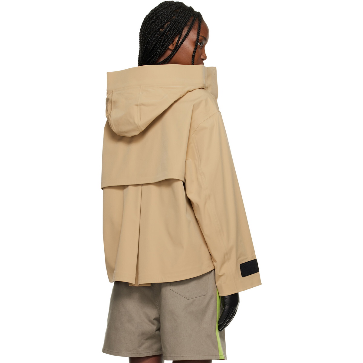 Canada Goose Beige 'Black Label' Tofino Rain Jacket
