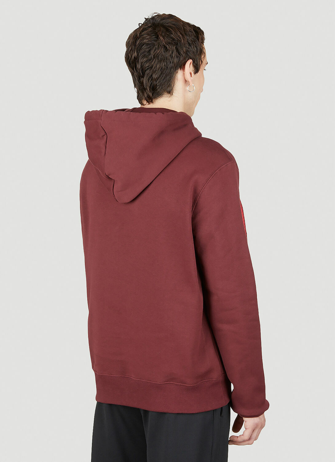 Lanvin Embroidered Logo Hooded Sweatshirt