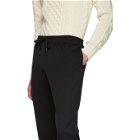 Saint Laurent Black Drawstring Trousers