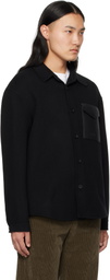MACKAGE Black Emmanuel Double-Face Wool Jacket