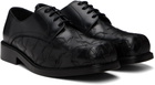 Stefan Cooke Black Star Square Toe Derbys