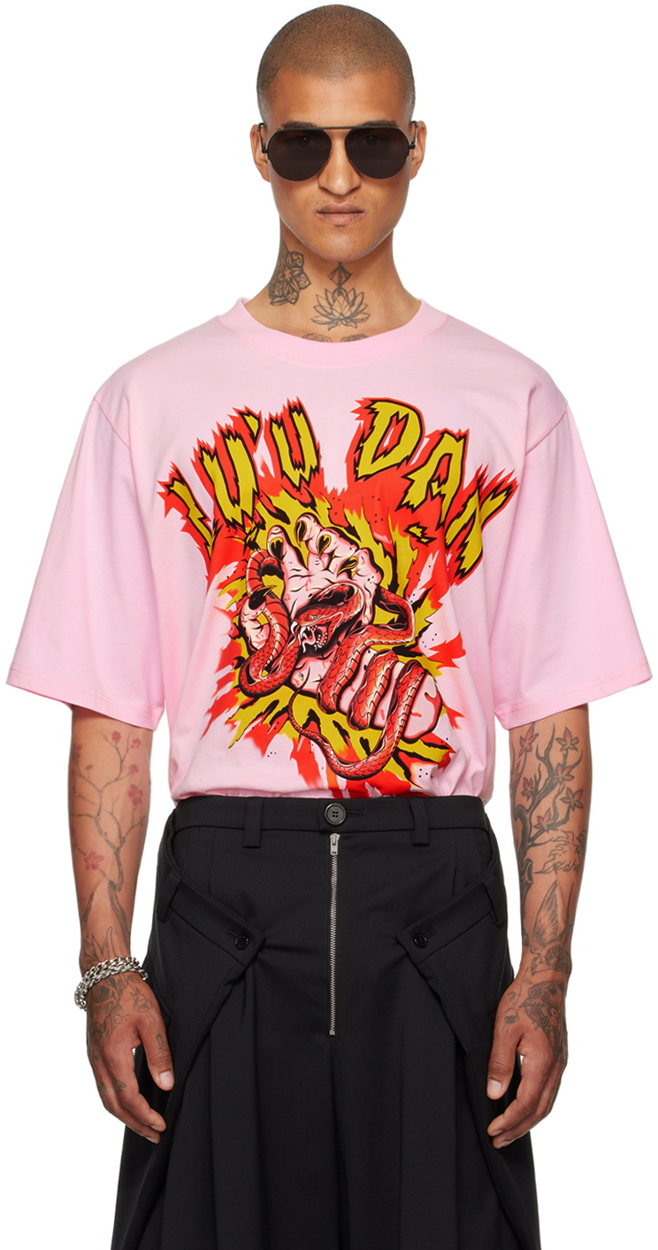 LU'U DAN Black & White 'Big Boy' T-shirt LU'U DAN