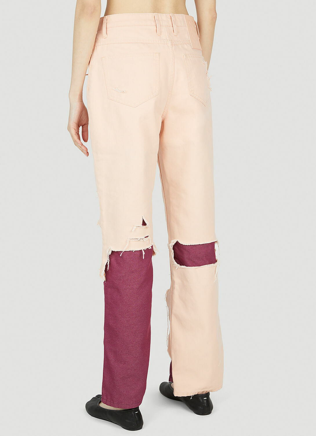 Raf Simons Distressed Jeans