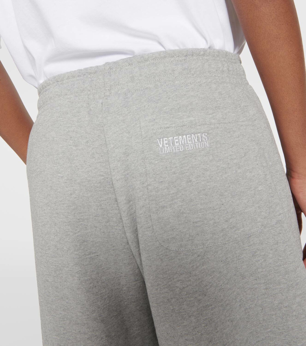 Vetements Oversized cotton-blend sweatpants Vetements