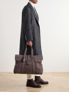 Brunello Cucinelli - Full-Grain Leather Weekend Bag - Brown