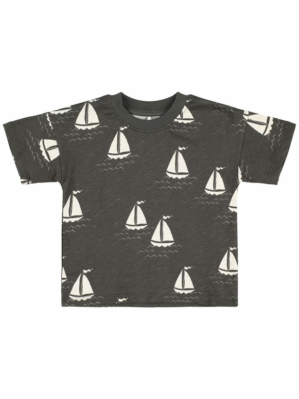 Photo: MINI RODINI Printed Cotton Jersey T-shirt