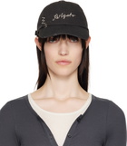 Axel Arigato Black Seam Distressed Cap