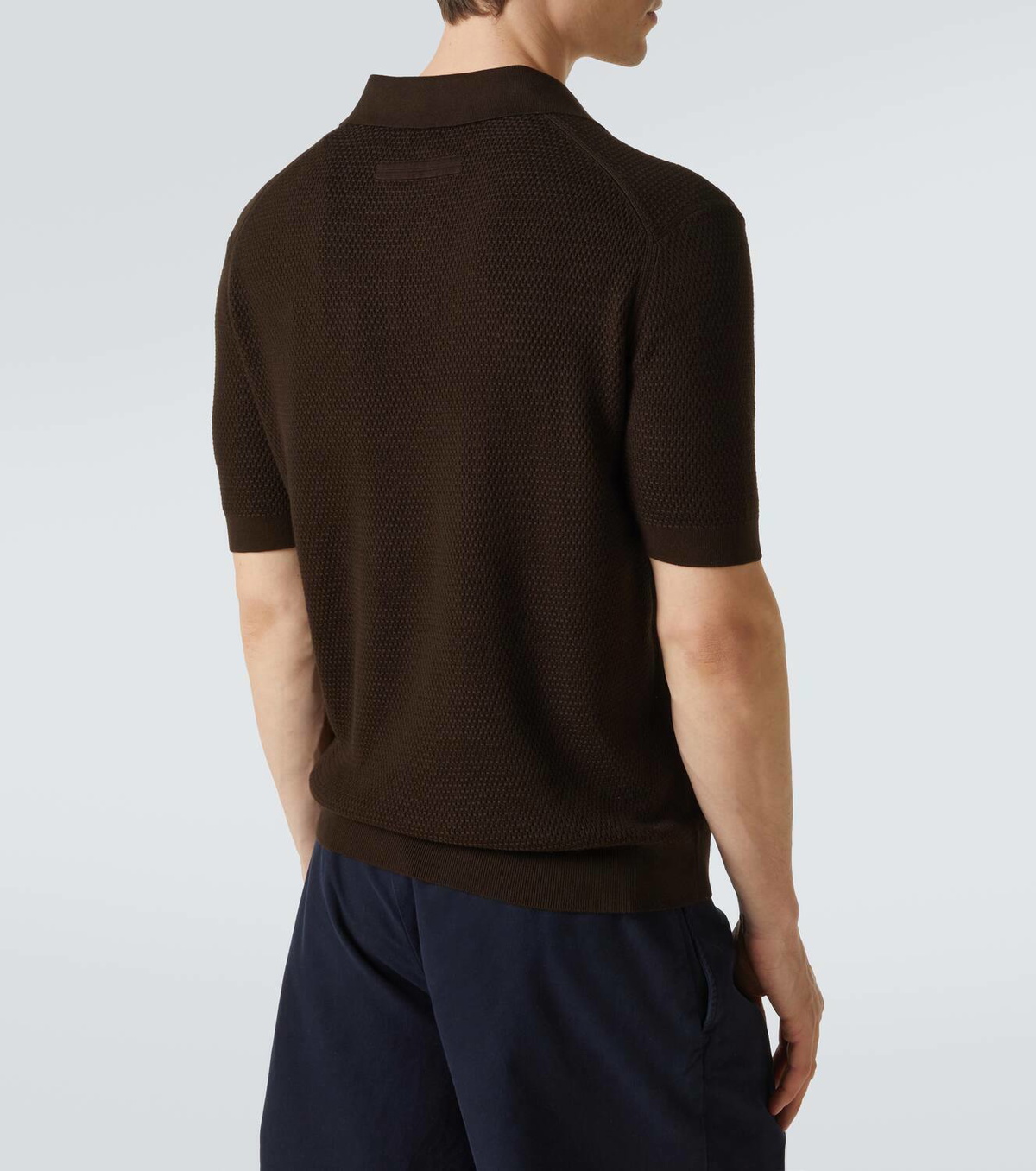 Zegna - Man - Blue - Polo Shirt