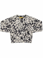 MAISON MANGOSTAN Printed Cotton Crewneck Sweatshirt
