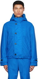 Ferragamo Blue Lightweight Jacket