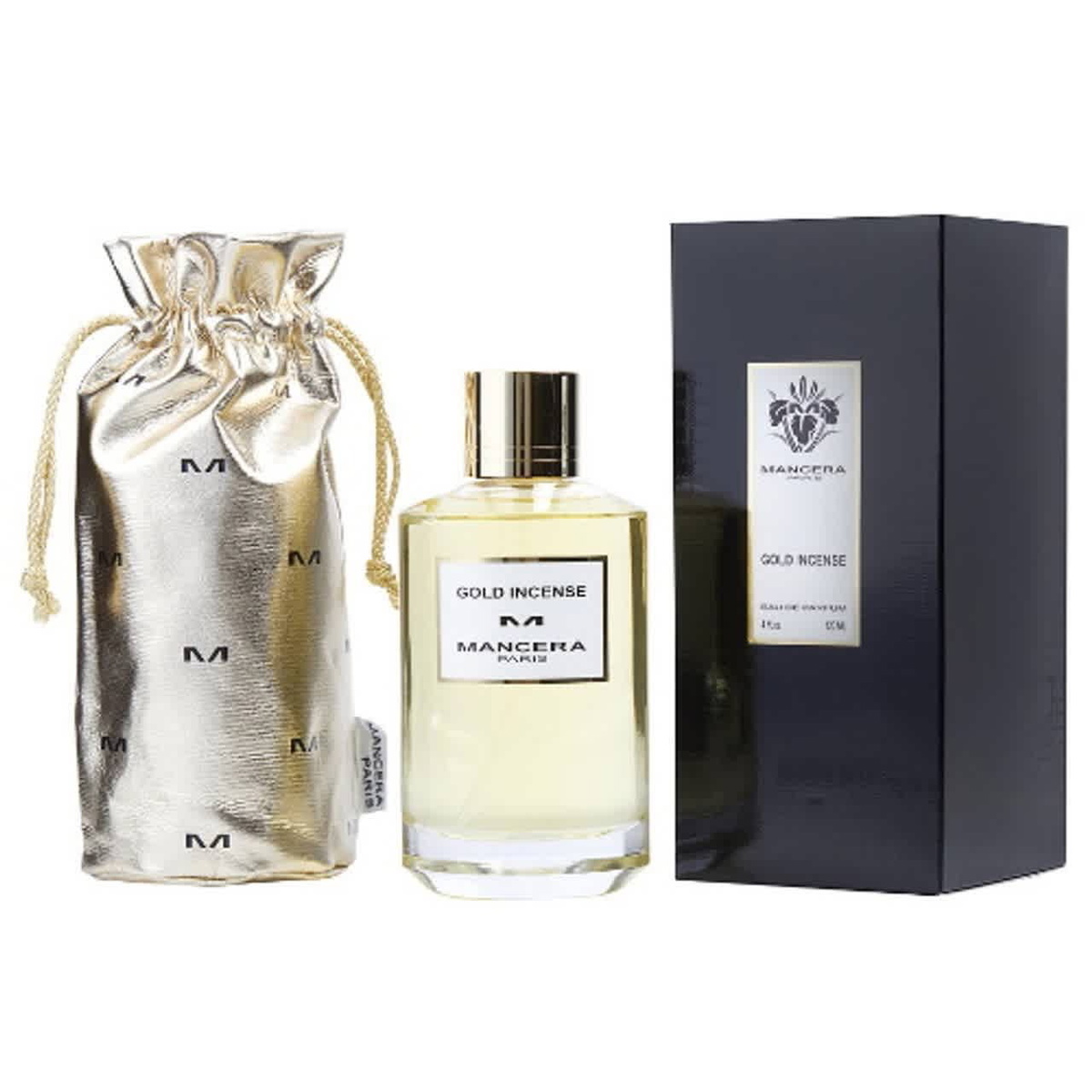Mancera Unisex Gold Incense EDP Spray 4 oz (120 ml)