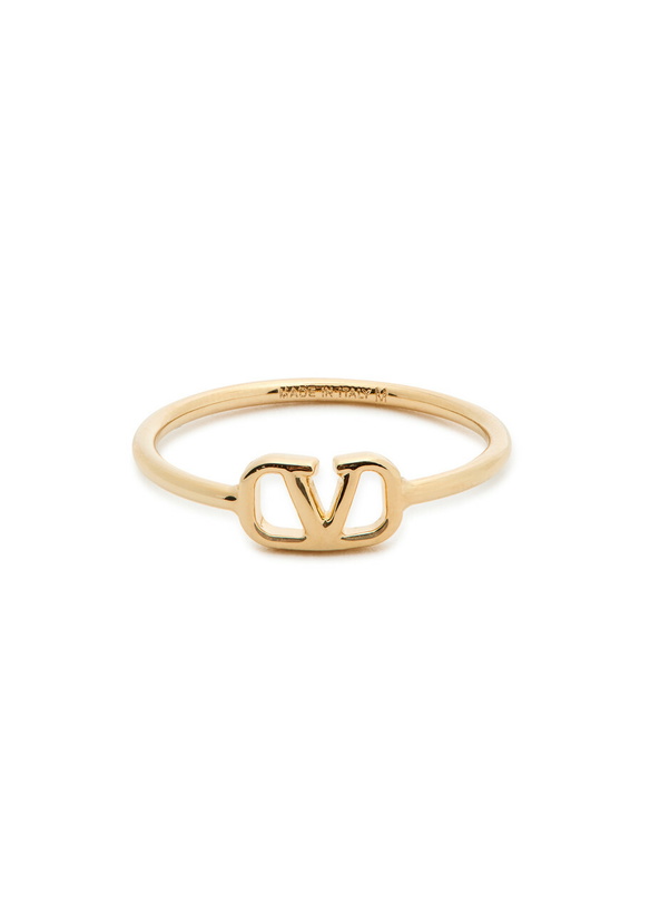 Photo: Valentino Garavani Vlogo Ring Gold