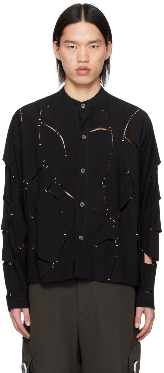 CMMAWEAR Black Kintsugi Shirt