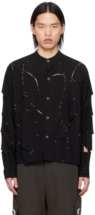 Photo: CMMAWEAR Black Kintsugi Shirt