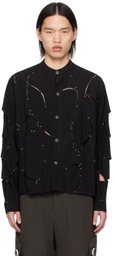 CMMAWEAR Black Kintsugi Shirt