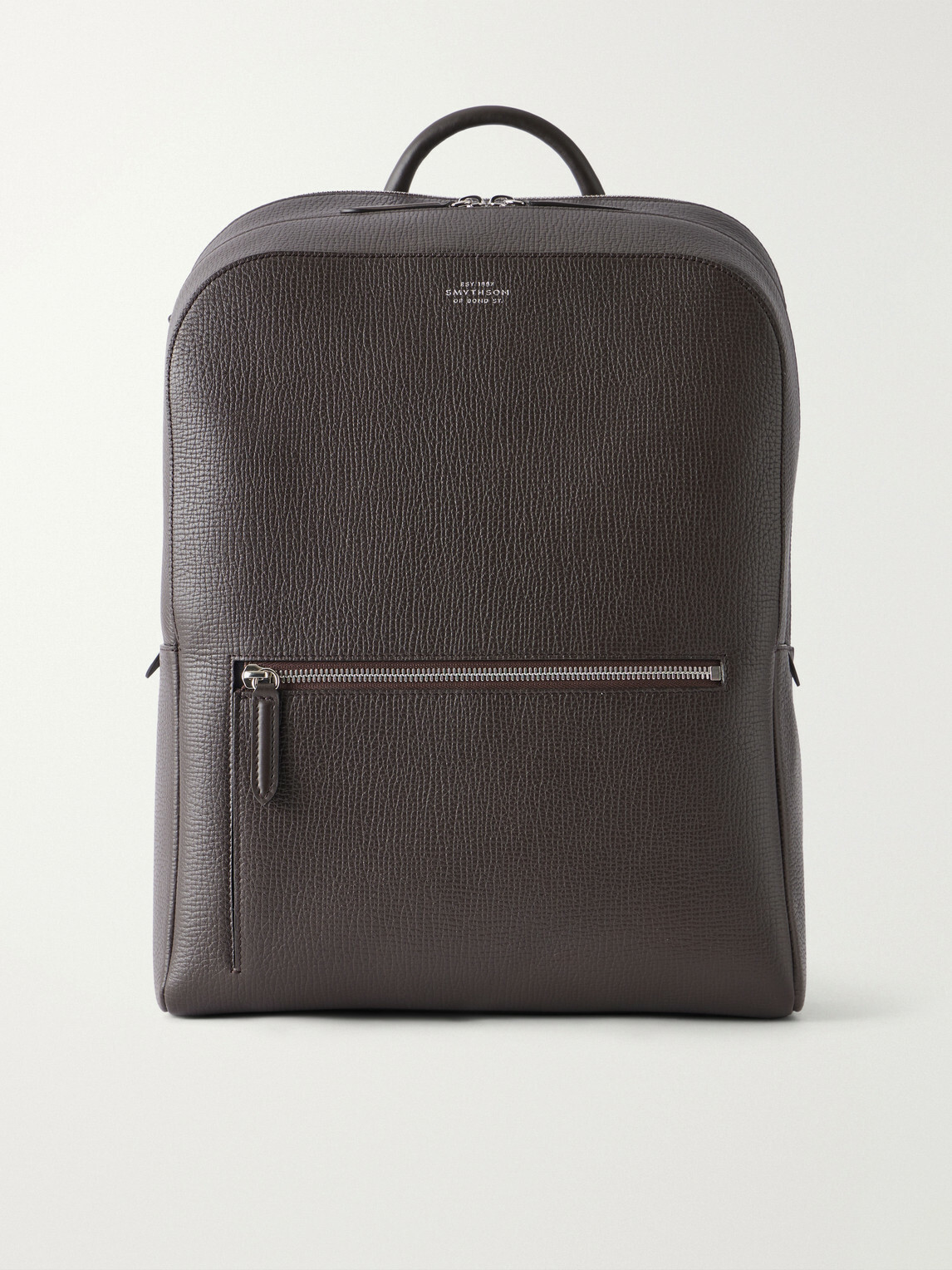 Smythson - Full-Grain Leather Backpack