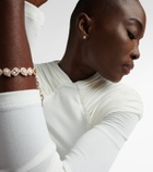 Messika My Twin 1+2 18kt rose gold earrings with diamonds