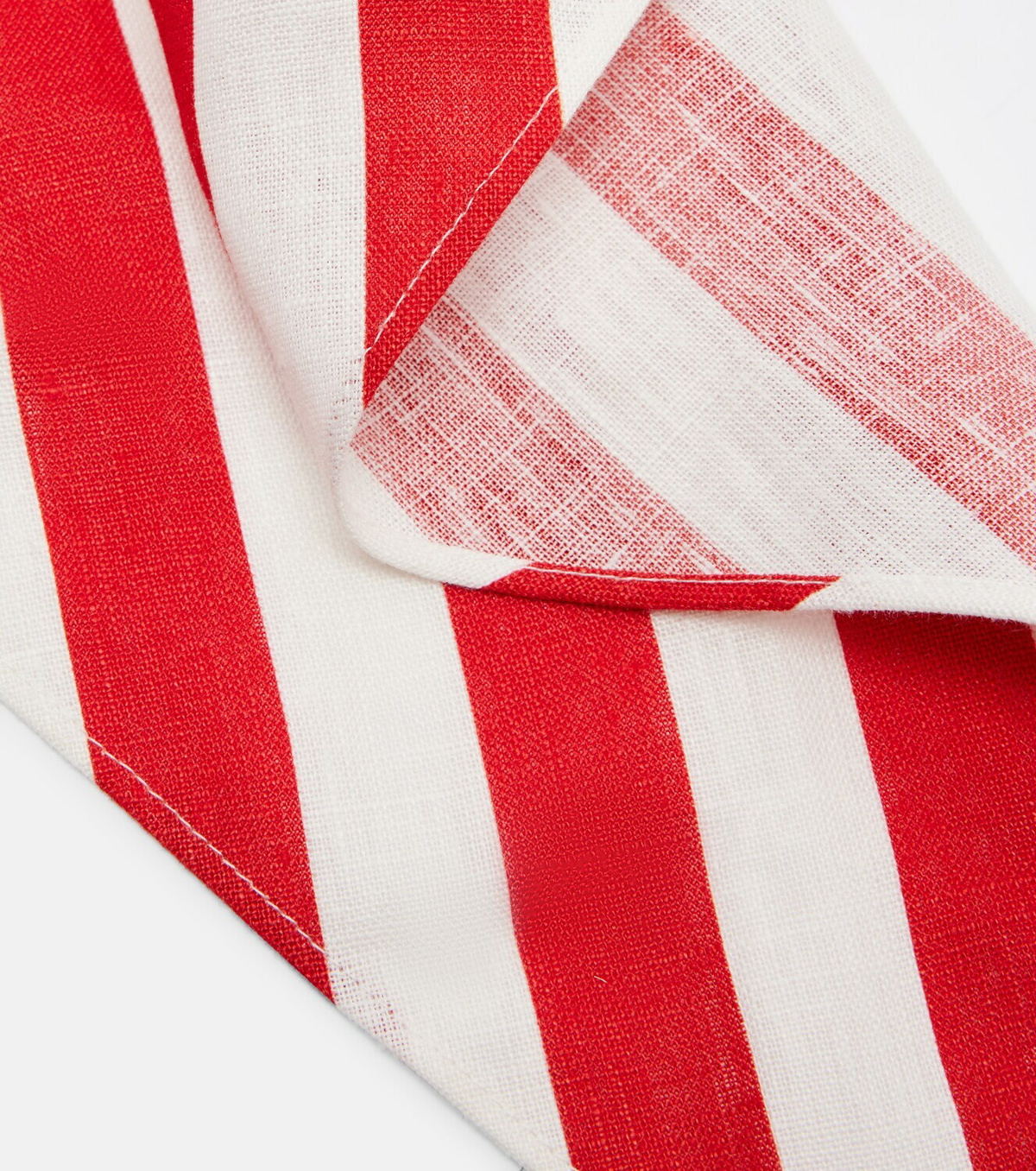Posse Pamela striped linen head wrap