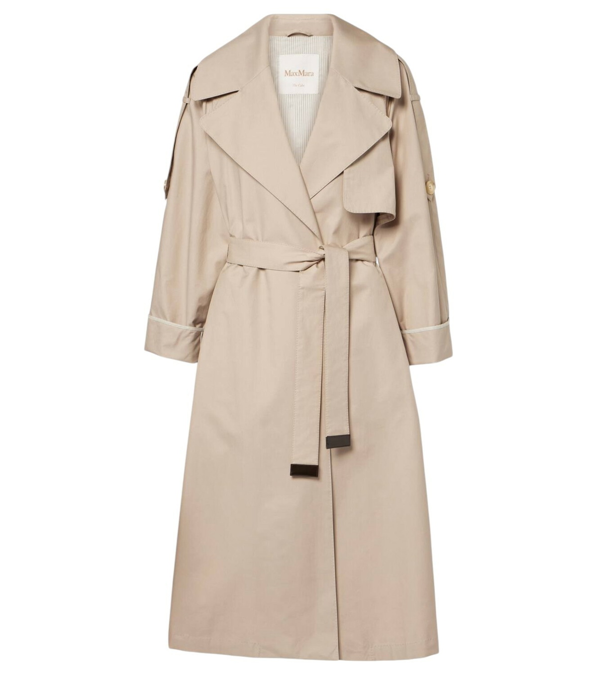 Max Mara Oversized twill trench coat Max Mara