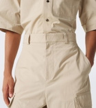Bottega Veneta Cotton twill cargo shorts