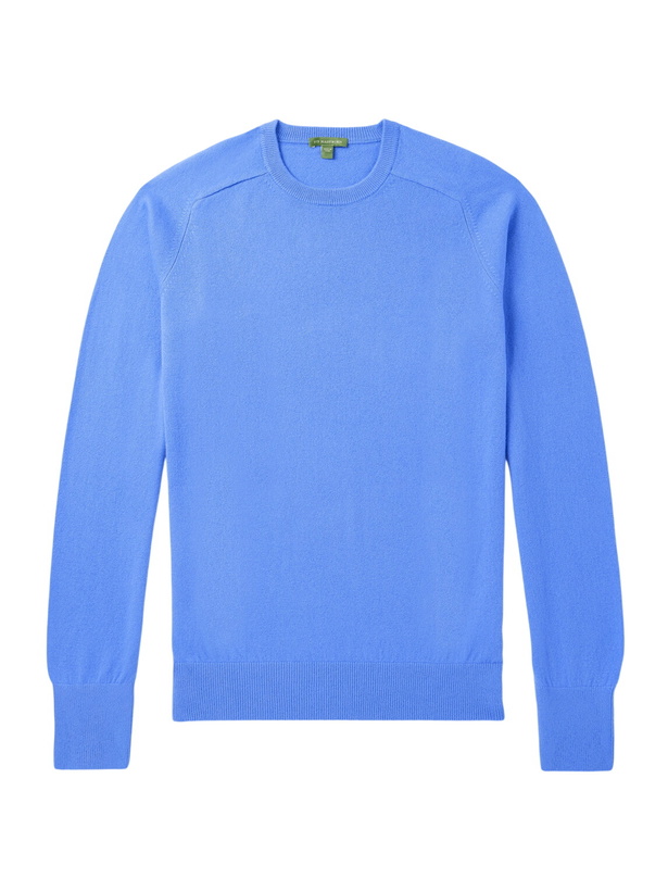 Photo: Sid Mashburn - Cashmere Sweater - Blue