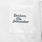 Denham Men's Springfield Box Pocket T-Shirt in White