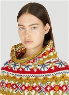 Folklore Knit Cape in Multicolour