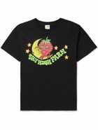 SKY HIGH FARM - Ally Bo Perennials Logo-Print Upcycled and Organic Cotton-Jersey T-Shirt - Black