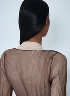 MM6 Maison Margiela Layered Cardigan Dress