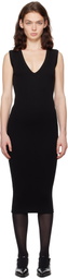 FLORE FLORE Black Dewi Midi Dress