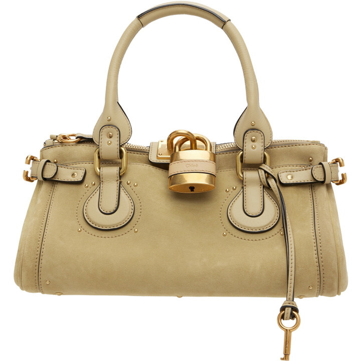 Photo: Chloé Beige Paddington Suede Bag