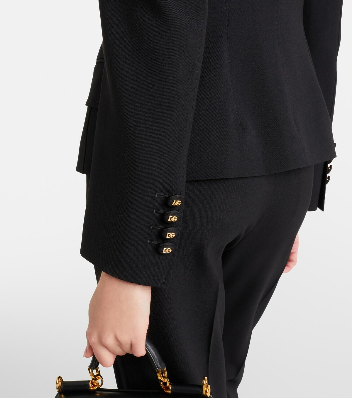 Dolce&Gabbana DG wool-blend blazer