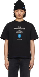 ADER error Black Blue Net Product. 49 T-shirt