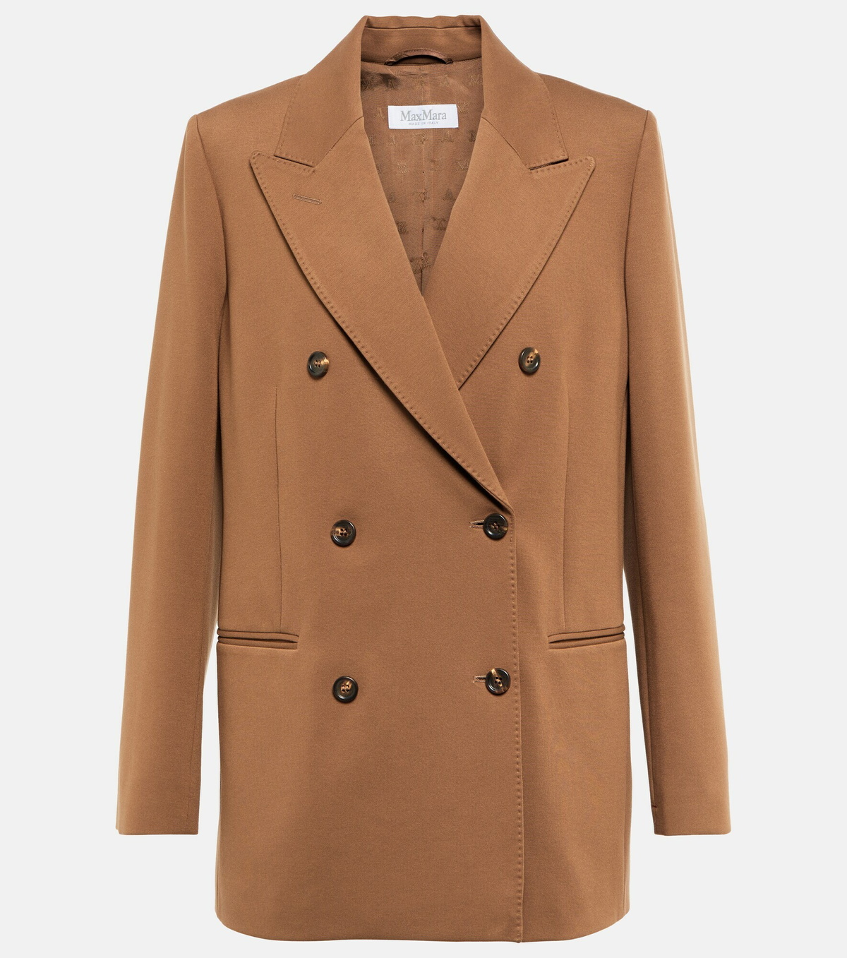 Max Mara - Callas double-breasted jersey blazer