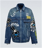 Givenchy - x Disney® printed and appliquéd denim jacket