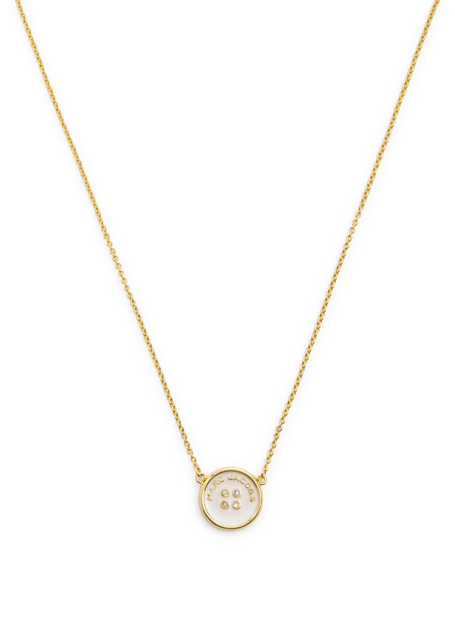即納MARK JACOBS THE NAM PLATE MJ PENDANT MO015250 Marc Jacobs Silver New York Magazine Edition The Nameplate