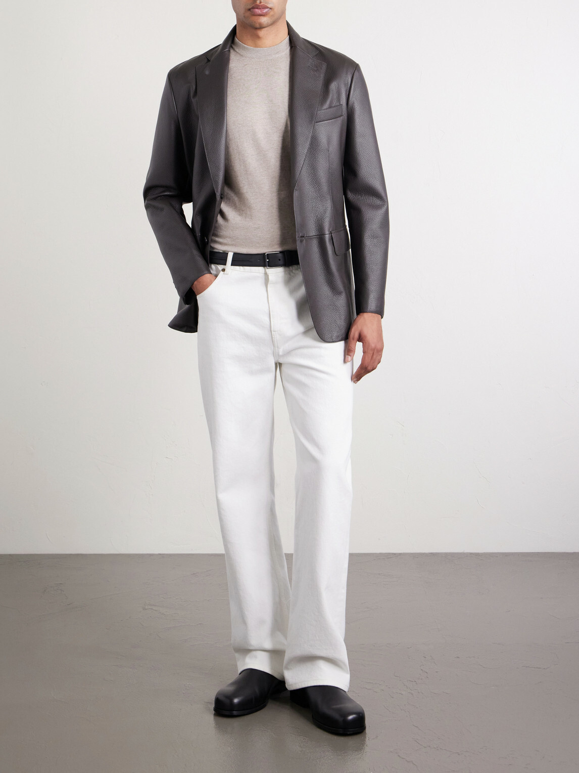 Altea - Cotton and Cashmere-Blend T-Shirt - Neutrals