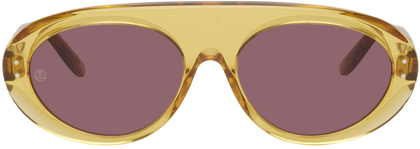 OTTOMILA Yellow Bombardino Sunglasses