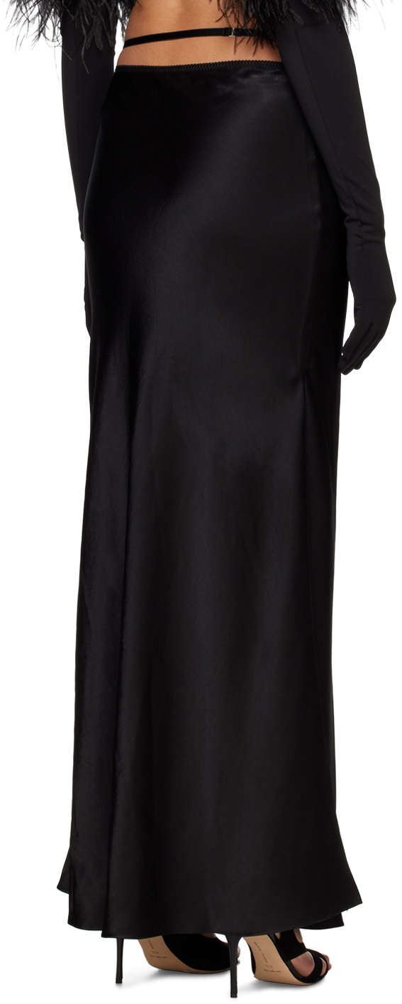 Anna October Black Simonett Maxi Skirt