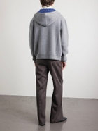 CELINE - Cashmere-Blend Hoodie - Gray