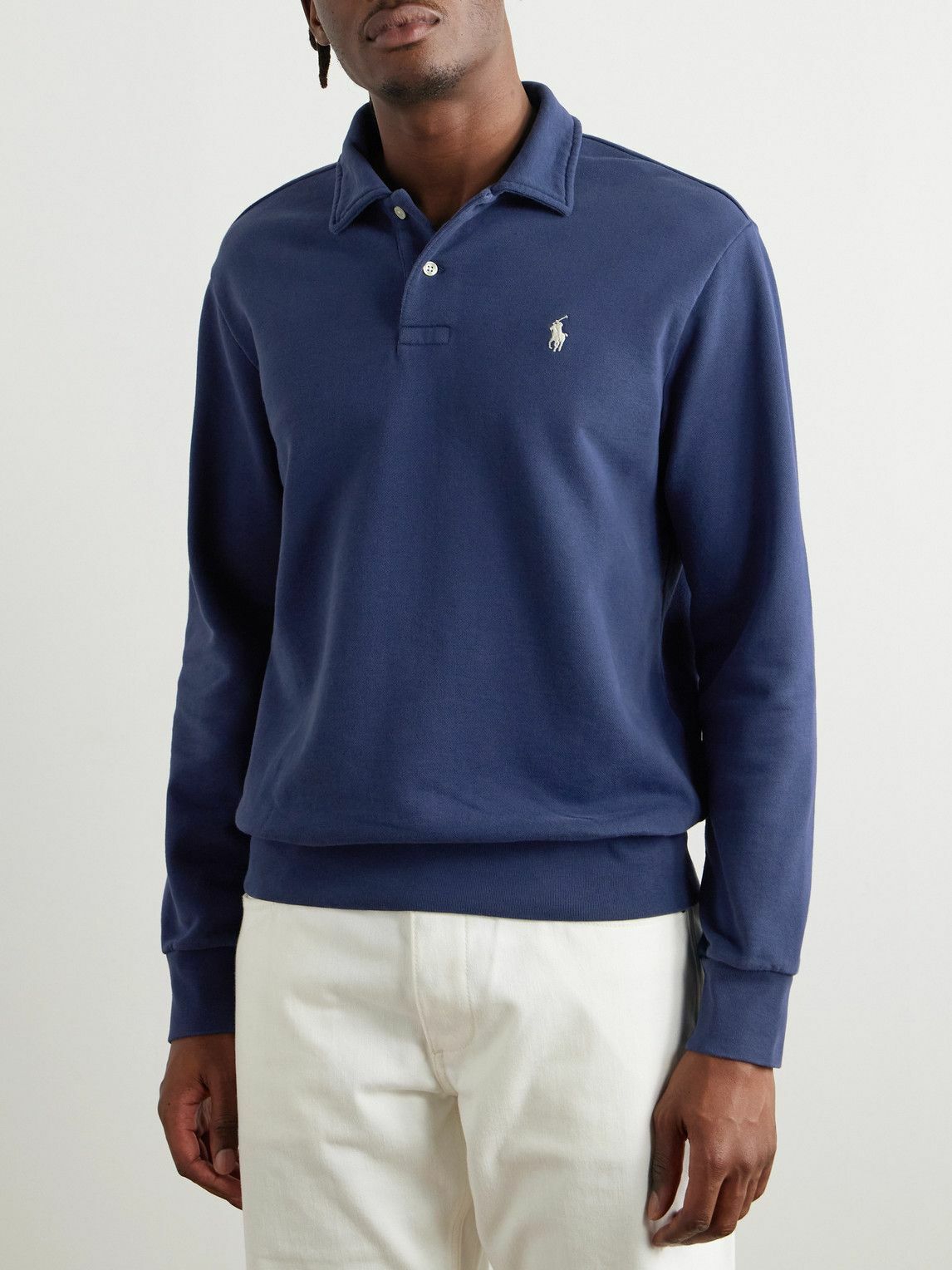 トップス Embroidery Polo Sweatshirt Polo Ralph Lauren Logo-Embroidered Crewneck Sweatshirt