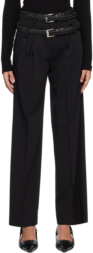 Photo: lesugiatelier Black Belted Trousers