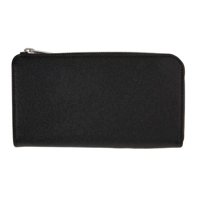 Photo: Maison Margiela Black Zip Around Wallet