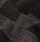 Fear of God for Ermenegildo Zegna - Logo-Intarsia Wool and Cashmere-Blend Blanket - Black