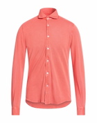 Fedeli Mens Shirt in Orange