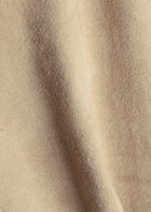 Stouls JP Long Flared-leg Suede Trousers Beige